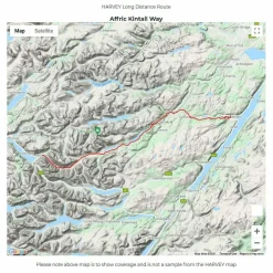 Hot Trail Map XT40 - Affric Kintail Way Maps, Guides & Compasses