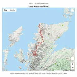 Sale Trail Map XT40 - Cape Wrath Trail North Maps, Guides & Compasses