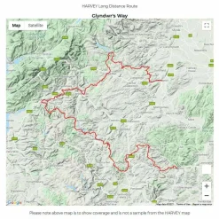 Discount Trail Map XT40 - Glyndwr's Way Maps, Guides & Compasses