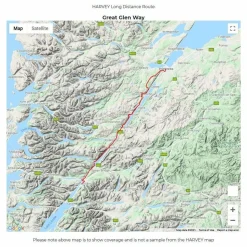 New Trail Map XT40 - Great Glen Way Maps, Guides & Compasses