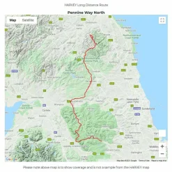 Trail Map XT40 - Pennine Way North Maps, Guides & Compasses
