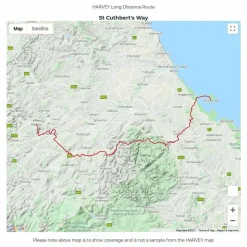 Hot Trail Map XT40 - St Cuthberts Way Maps, Guides & Compasses