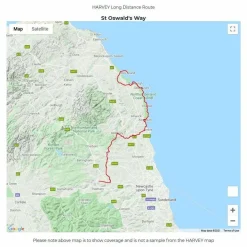 Clearance Trail Map XT40 - St Oswald's Way Maps, Guides & Compasses