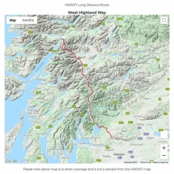Clearance Trail Map XT40 - West Highland Way Maps, Guides & Compasses
