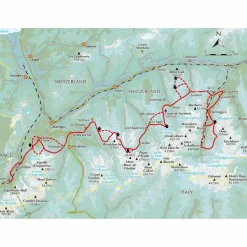 New Trekking Chamonix to Zermatt 2024 Maps, Guides & Compasses