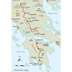 Hot Trekking in Greece Maps, Guides & Compasses