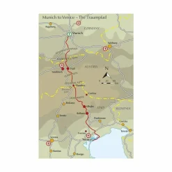 Trekking Munich to Venice Maps, Guides & Compasses