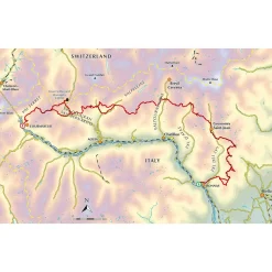 Best Trekking the Giants' Trail: Alta Via 1 through the Italian Pennine Alps Maps, Guides & Compasses