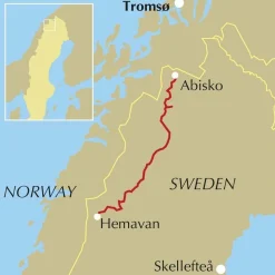 Sale Trekking the Kungsleden Maps, Guides & Compasses