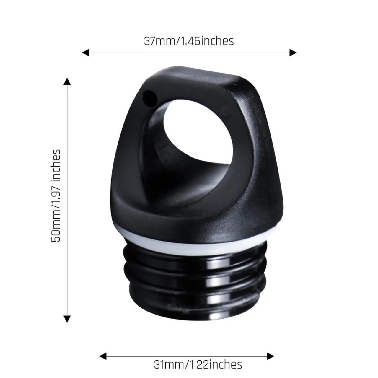 New Ultralight Titanium Water Bottle 600ml - Slim Water Bottles