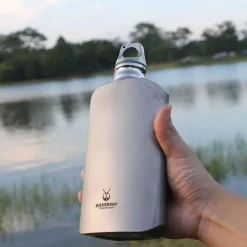 New Ultralight Titanium Water Bottle 600ml - Slim Water Bottles
