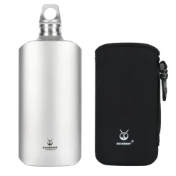 Discount Ultralight Titanium Water Bottle 800ml - Slim Water Bottles