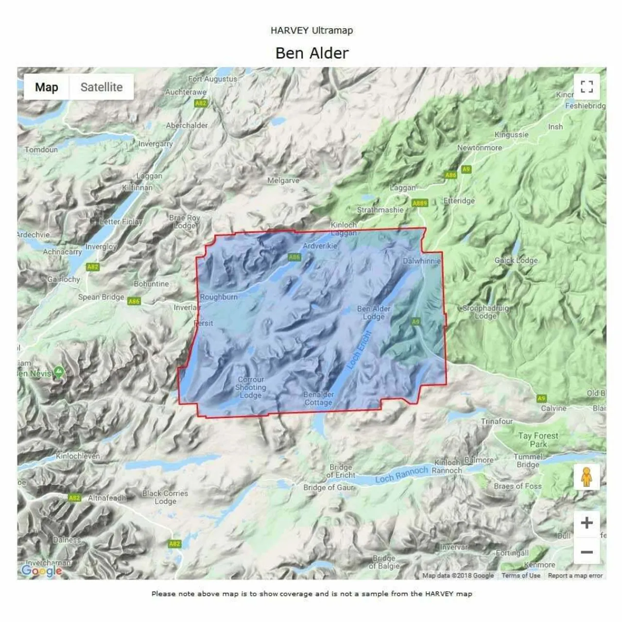 New UltraMap XT40 - Ben Alder Maps, Guides & Compasses