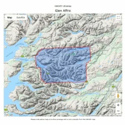Best UltraMap XT40 - Glen Affric Maps, Guides & Compasses