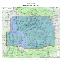 Discount UltraMap XT40 - Peak District Central Maps, Guides & Compasses
