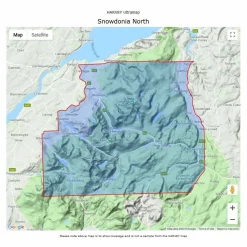 New UltraMap XT40 - Snowdonia North Maps, Guides & Compasses