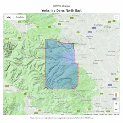 Hot UltraMap XT40 - Yorkshire Dales North East Maps, Guides & Compasses