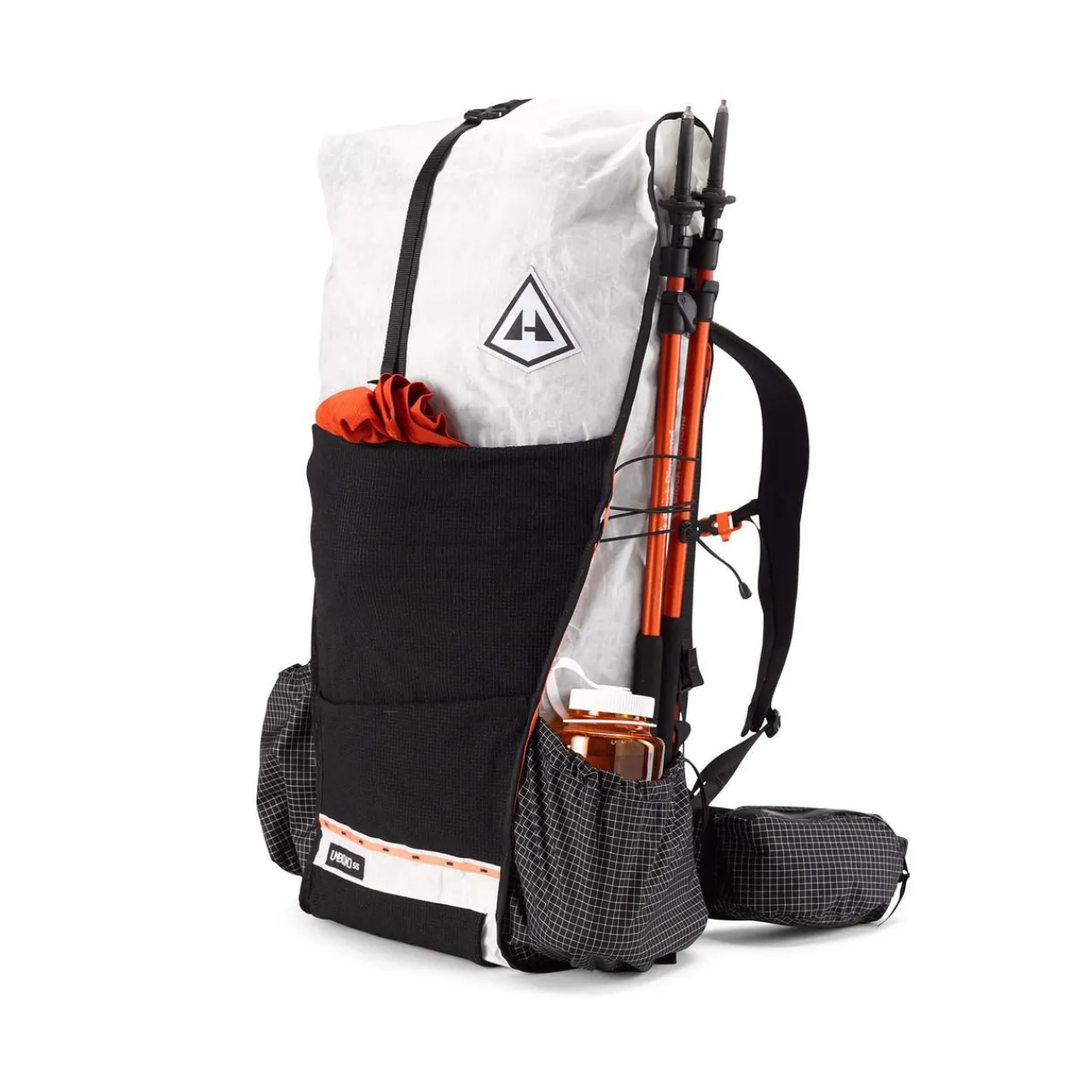 Hot Unbound 55 Rucksack - White DCH50 Backpacking Rucksacks