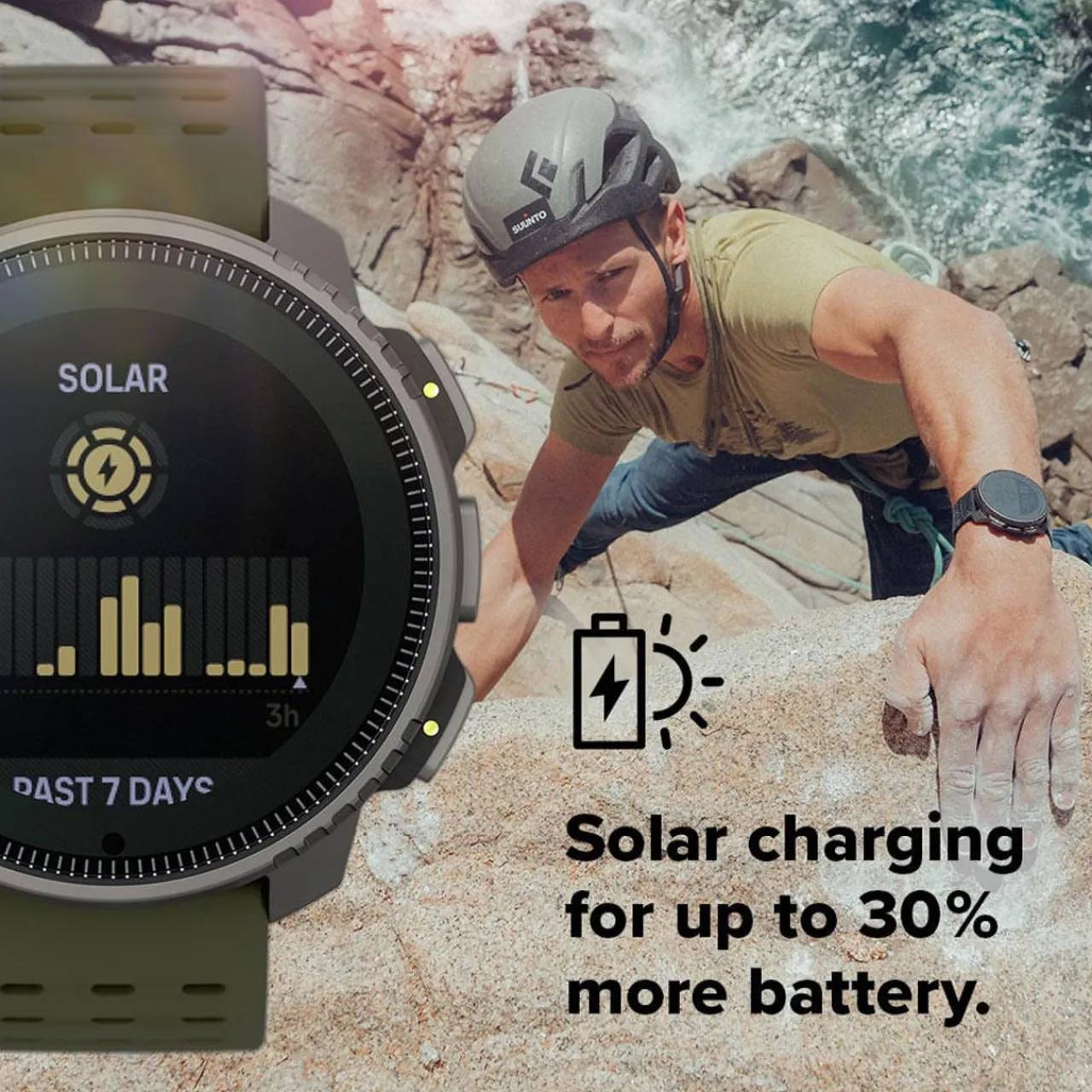 Outlet Vertical Steel Solar Watch Watches