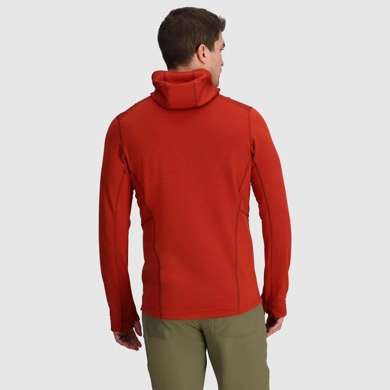Clearance Vigor Grid Fleece Pullover Hoodie - Past Season Colours Fleece Pull-Ons