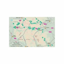 Discount Walking in the Yorkshire Dales: North and East Maps, Guides & Compasses