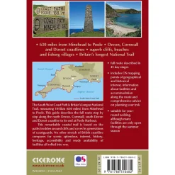 New Walking the South West Coast Path Maps, Guides & Compasses