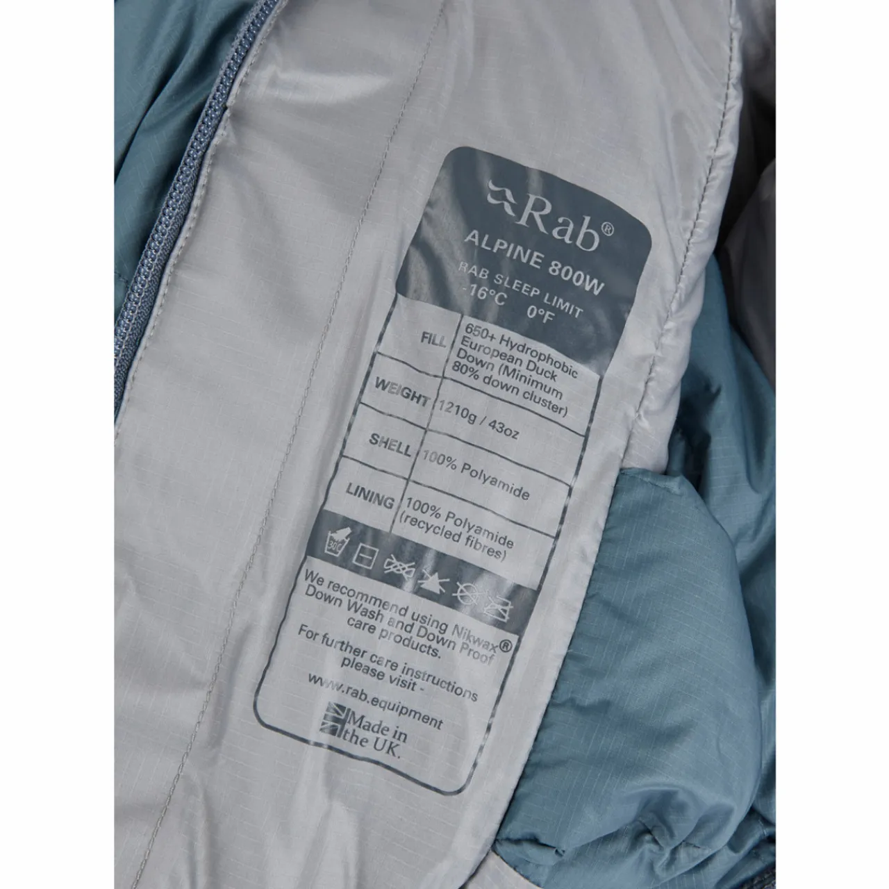 Clearance Womens Alpine 800 Down Sleeping Bag Down Sleeping Bags