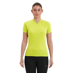 New Womens Dart Nano Zip T-Shirt Women Baselayer - Short Sleeves