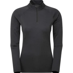 Outlet Womens Dart Zip Neck Women Baselayer - Long Sleeves