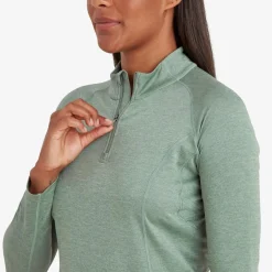 Womens Dart Zip Neck - Past Season Colours Women Baselayer - Long Sleeves