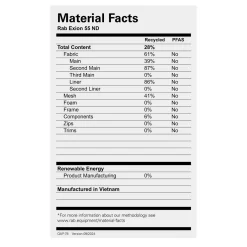 Clearance Womens Exion 55 ND Rucksack Backpacking Rucksacks