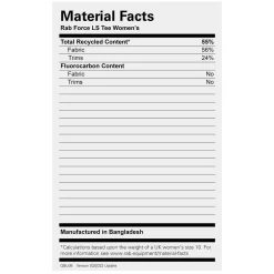 Hot Womens Force LS Tee Women Baselayer - Long Sleeves