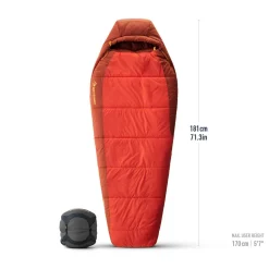 Womens Hamelin -9C/15F Synthetic Sleeping Bag Synthetic Sleeping Bags