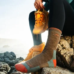 New Womens Hiker Micro Crew Socks Women Socks